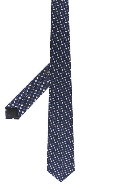Шелковый галстук ZEGNA синего цвета по цене 22850 руб., арт. Z5E27/1XW, фото 2 Шелковый галстук ZEGNA, арт. Z5E27/1XW, фото 2