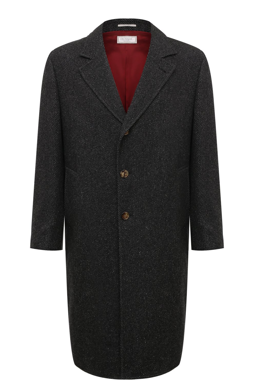 Пальто из шерсти и  шелка BRUNELLO CUCINELLI, арт. MY4429136, фото 1