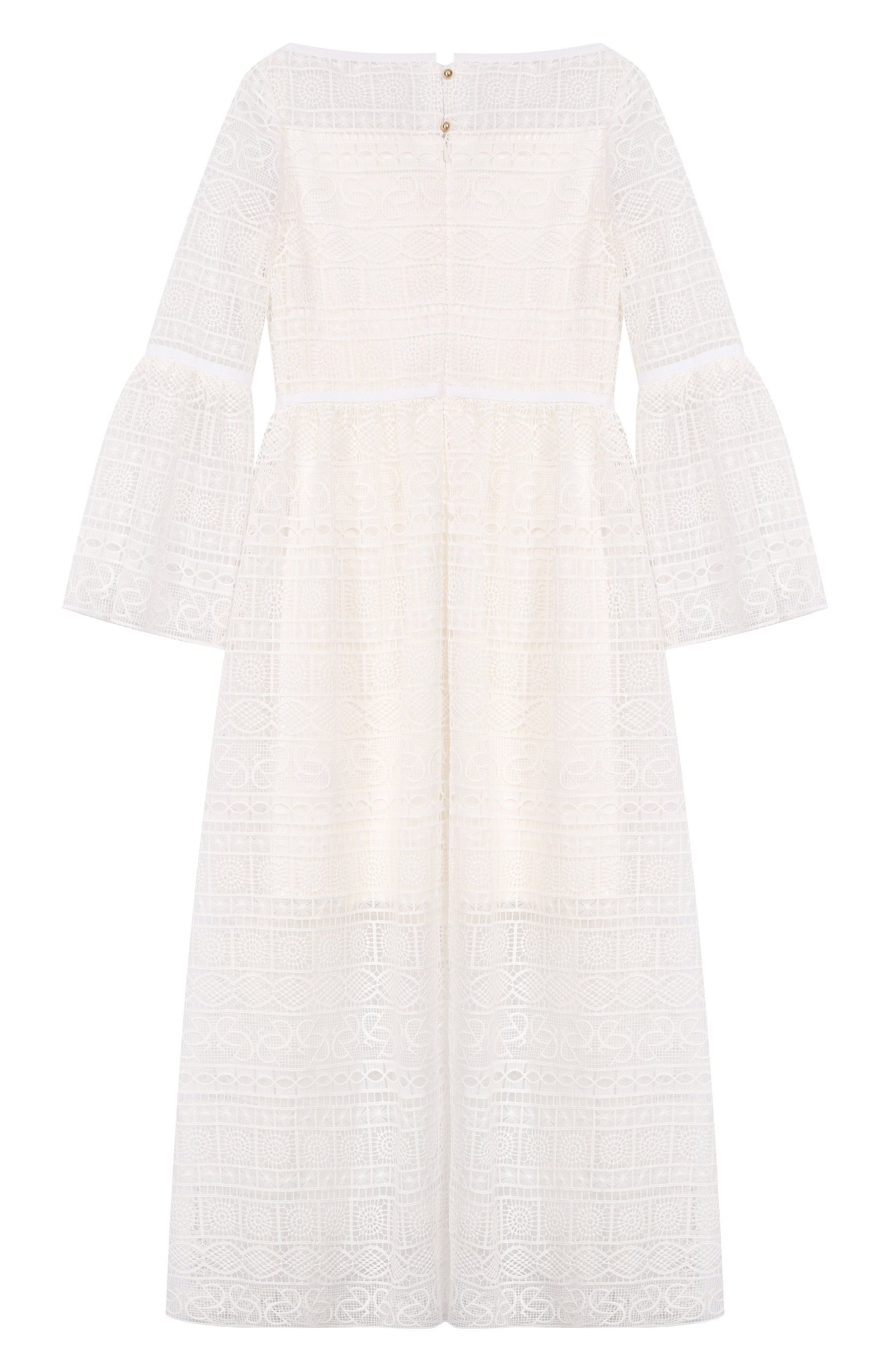 Хлопковое платье ELIE SAAB JUNIOR, арт. EFAB118 MX/TS1124, фото 2