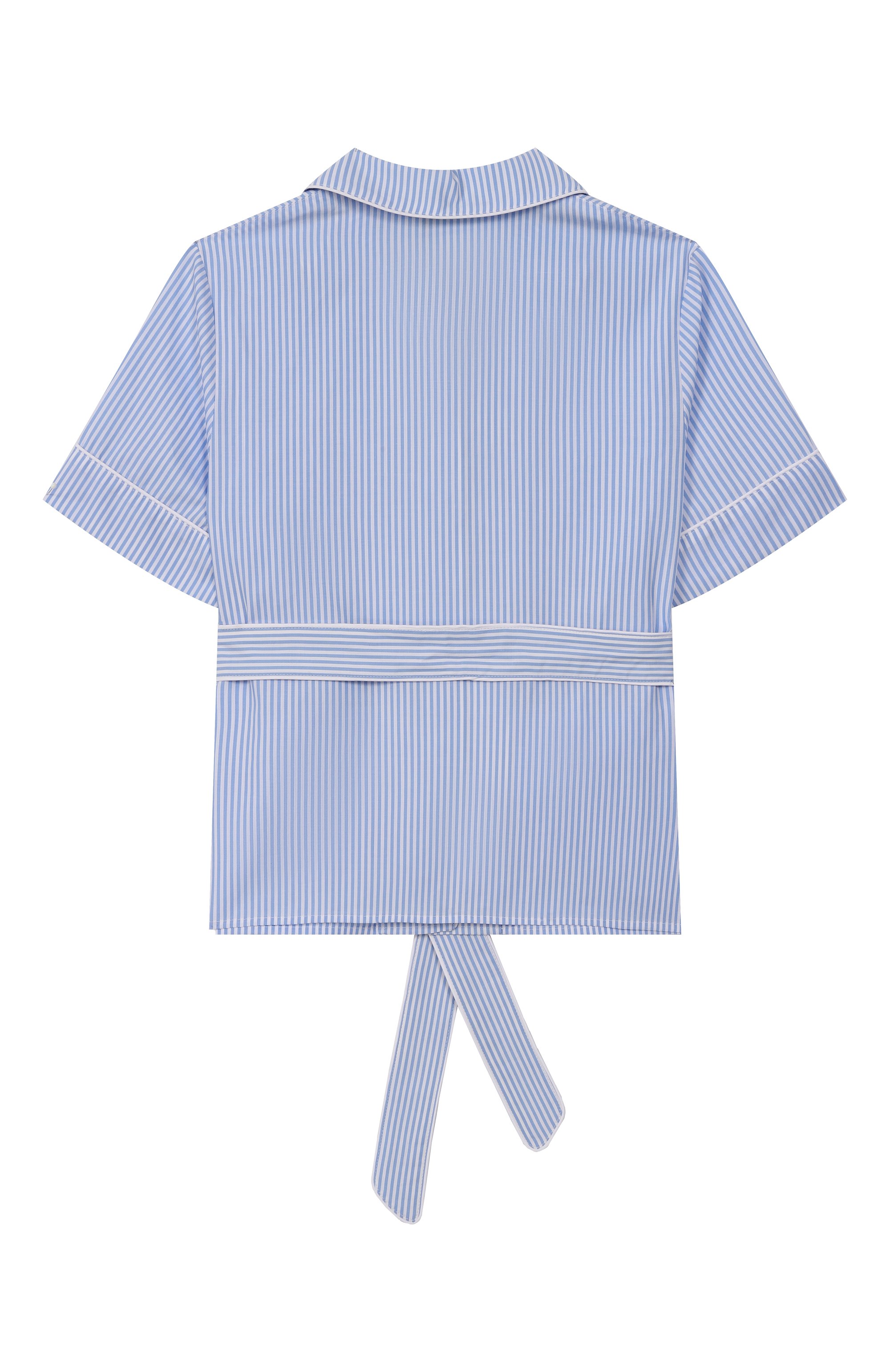 Хлопковая рубашка DOLCE & GABBANA, арт. L56S07/FR50S_001, фото 2