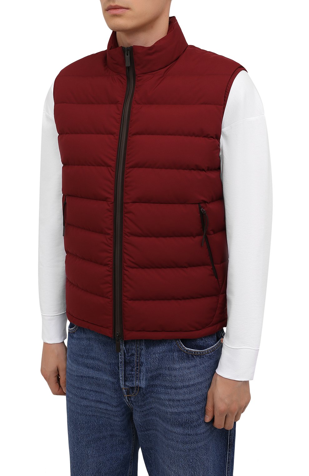 Пуховый жилет ZEGNA, арт. UYT35/Y121B, фото 3