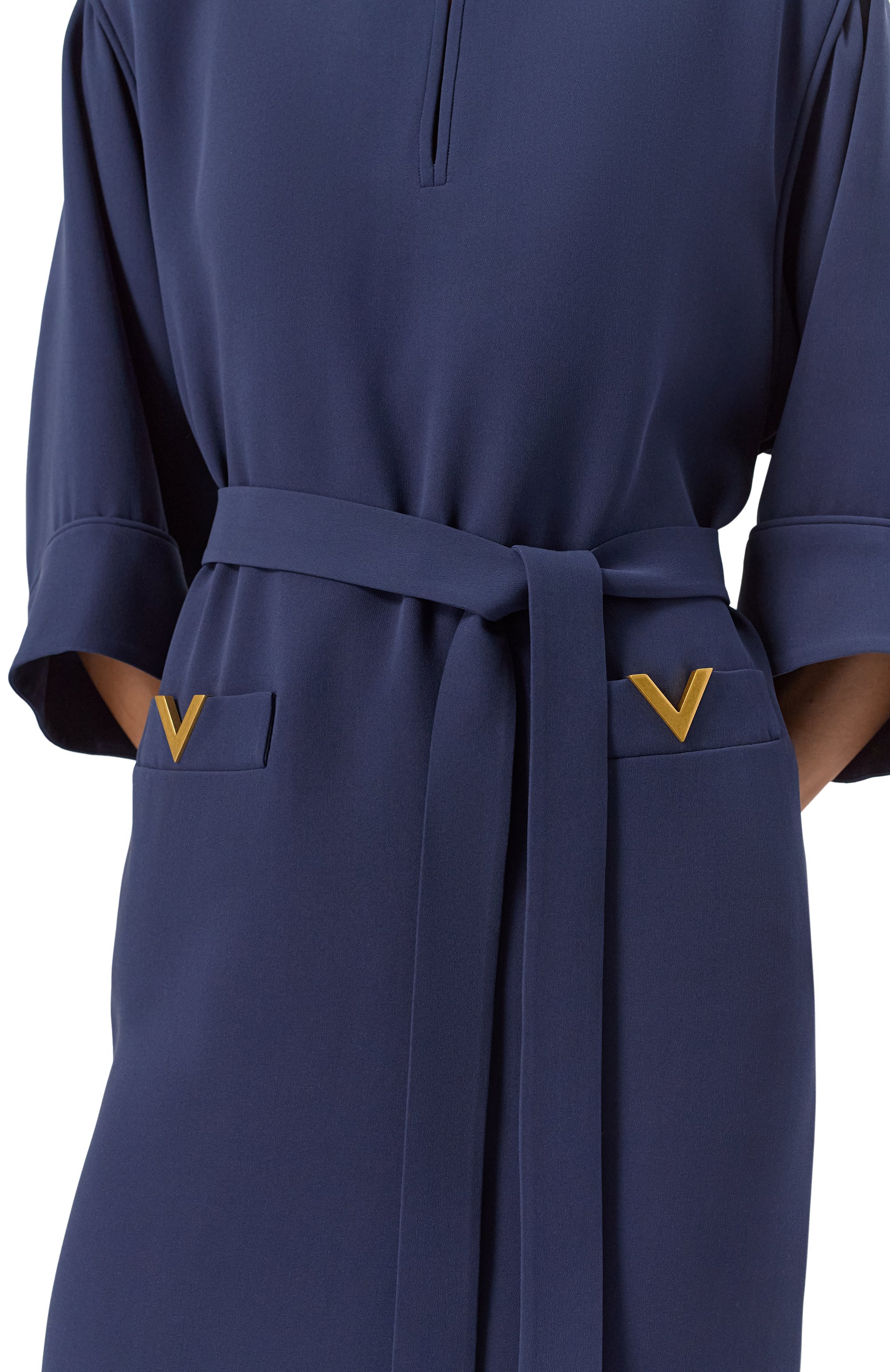 Шелковое платье VALENTINO, арт. 6B3VDKQ51MM, фото 5