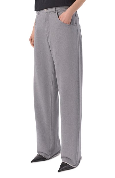 Хлопковые брюки MM6, арт. S52KA0548/S25337, фото 3