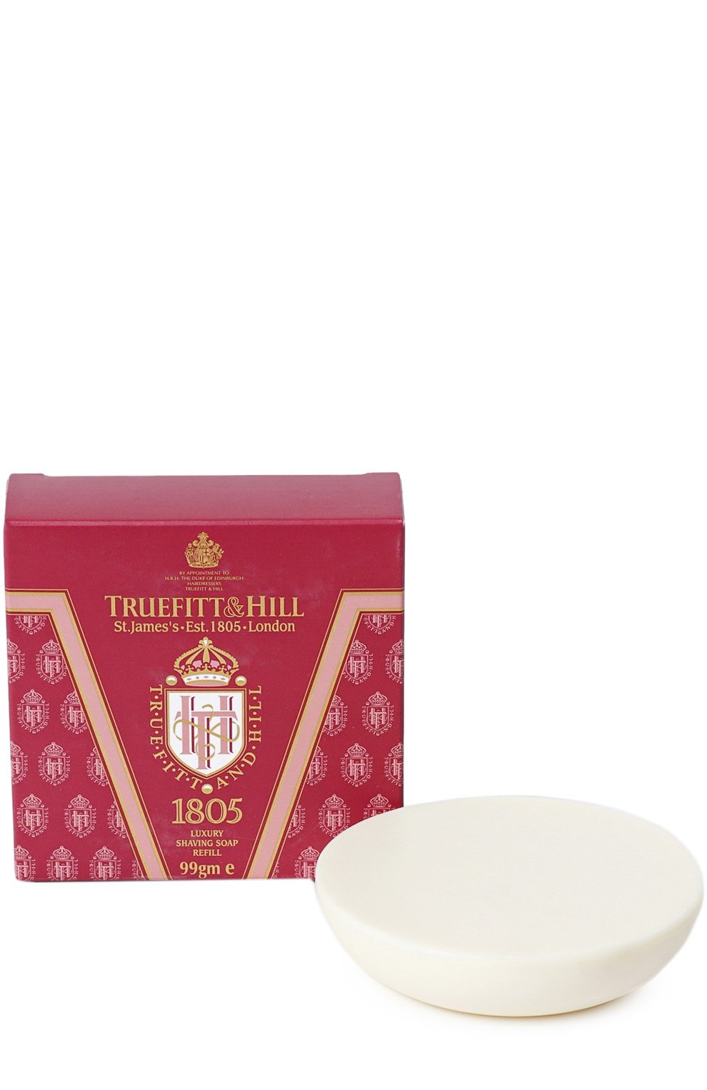 Рефил мыла для бритья 1805 (запасной блок для деревянной чаши) TRUEFITT AND HILL, арт. 1806, фото 1