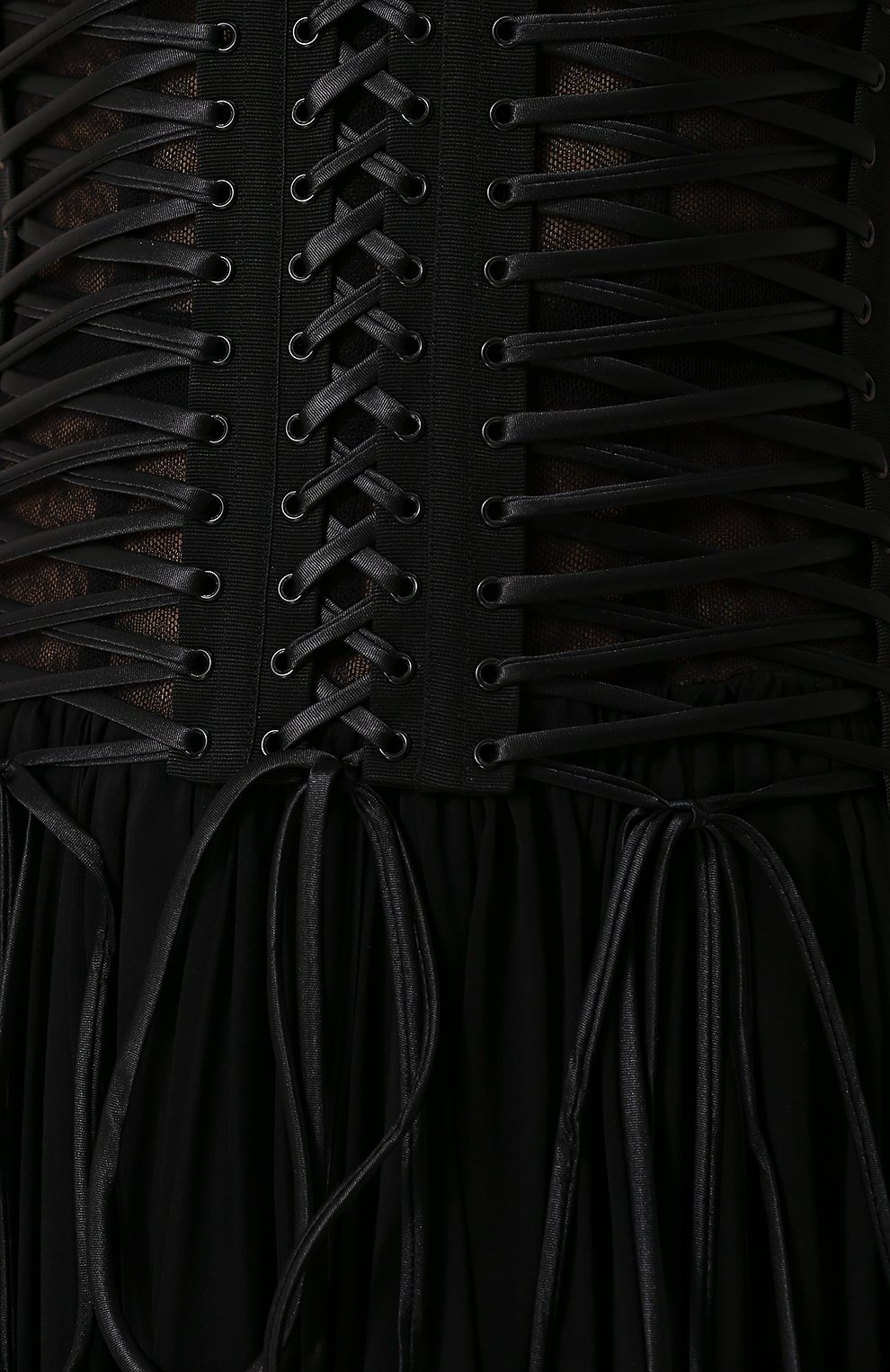 Однотонное платье-бюстье со шнуровкой DOLCE & GABBANA, арт. F68Y2T/FU1AT, фото 5