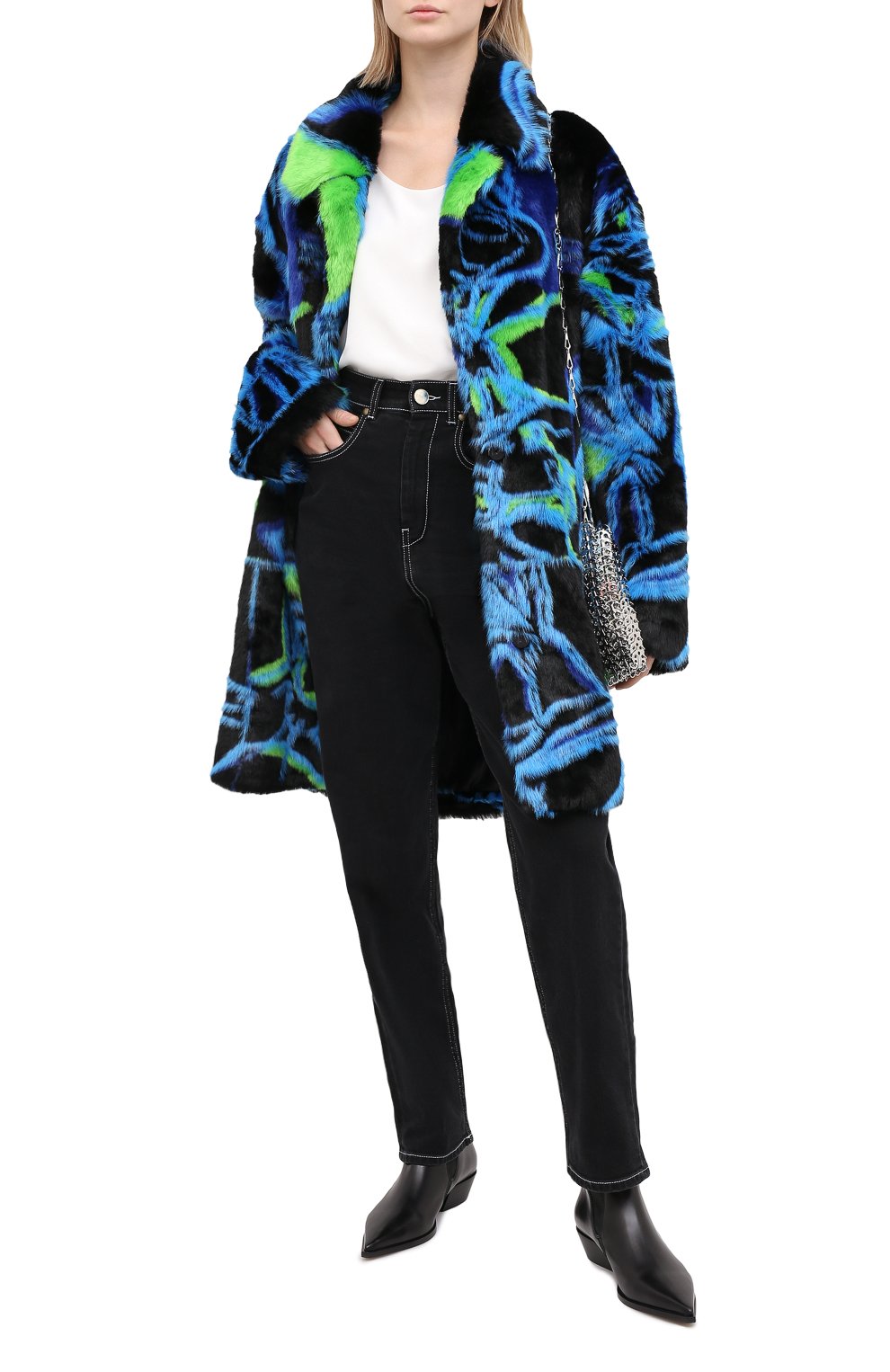 Шуба из экомеха ICEBERG, арт. 20I I2P0/NZ11/6805, фото 2