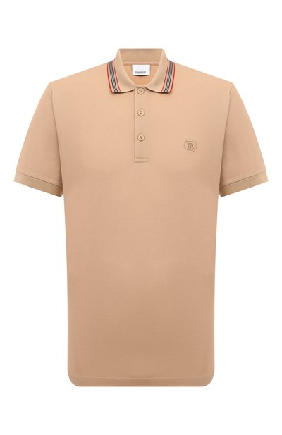 Хлопковое поло BURBERRY, арт. 8056223, фото 1