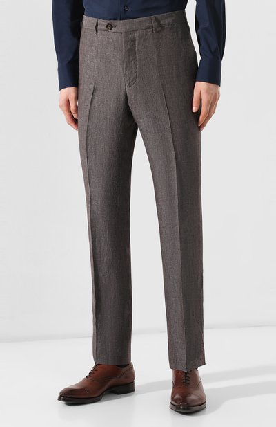 Льняные брюки PAL ZILERI, арт. 03110--K---54103, фото 3