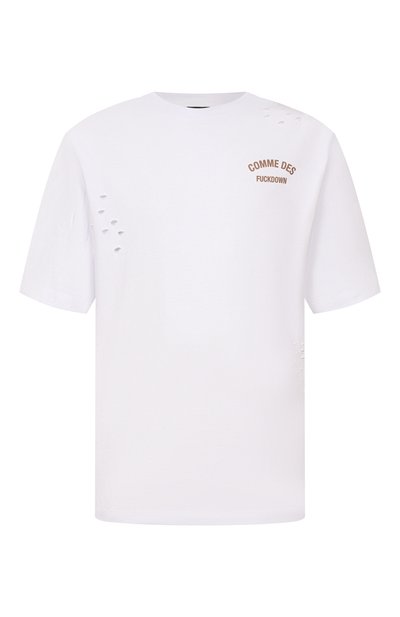 Хлопковая футболка COMME DES FUCKDOWN, арт. CFABM01923, фото 1