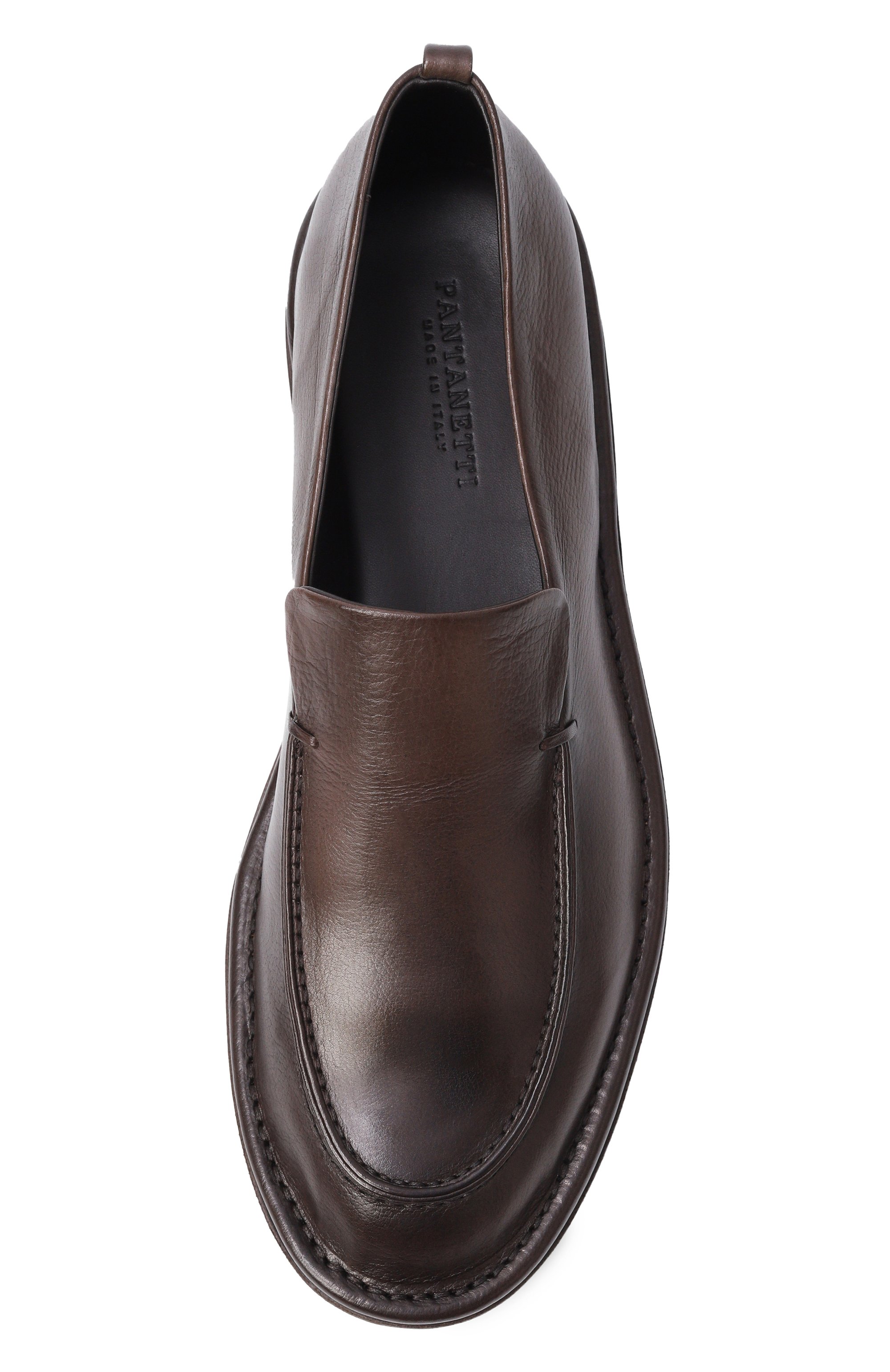 Кожаные лоферы PANTANETTI, арт. 19532D/G0THA, фото 5