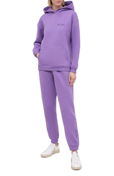 Женский хлопковый костюм SEVEN LAB, арт. HPW20-IL violet