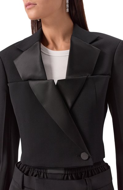 Шерстяной жакет ALEXANDER WANG, арт. 1WC1252638, фото 5