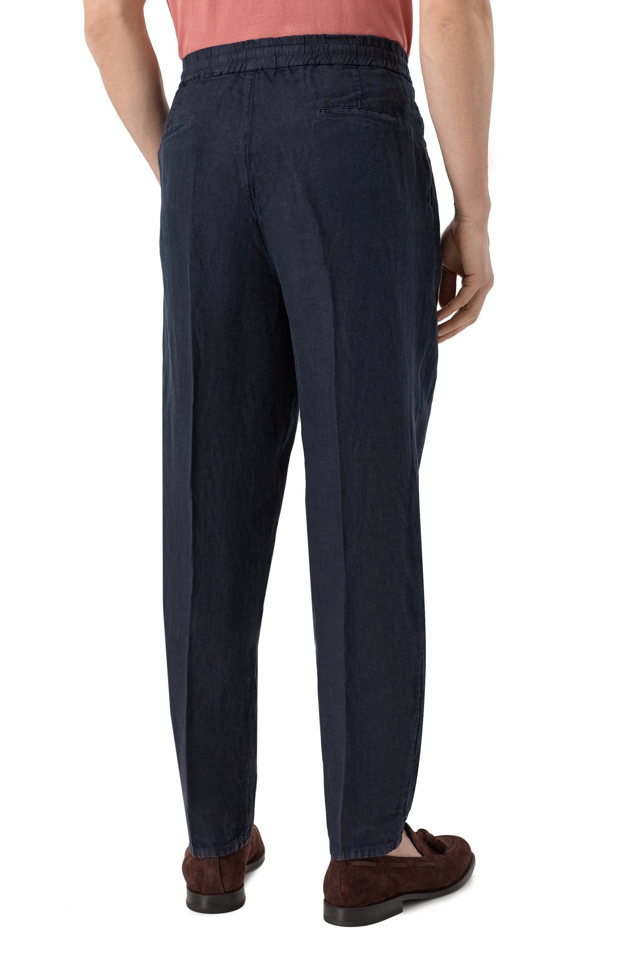 Льняные брюки BRUNELLO CUCINELLI, арт. M243DE1710, фото 4