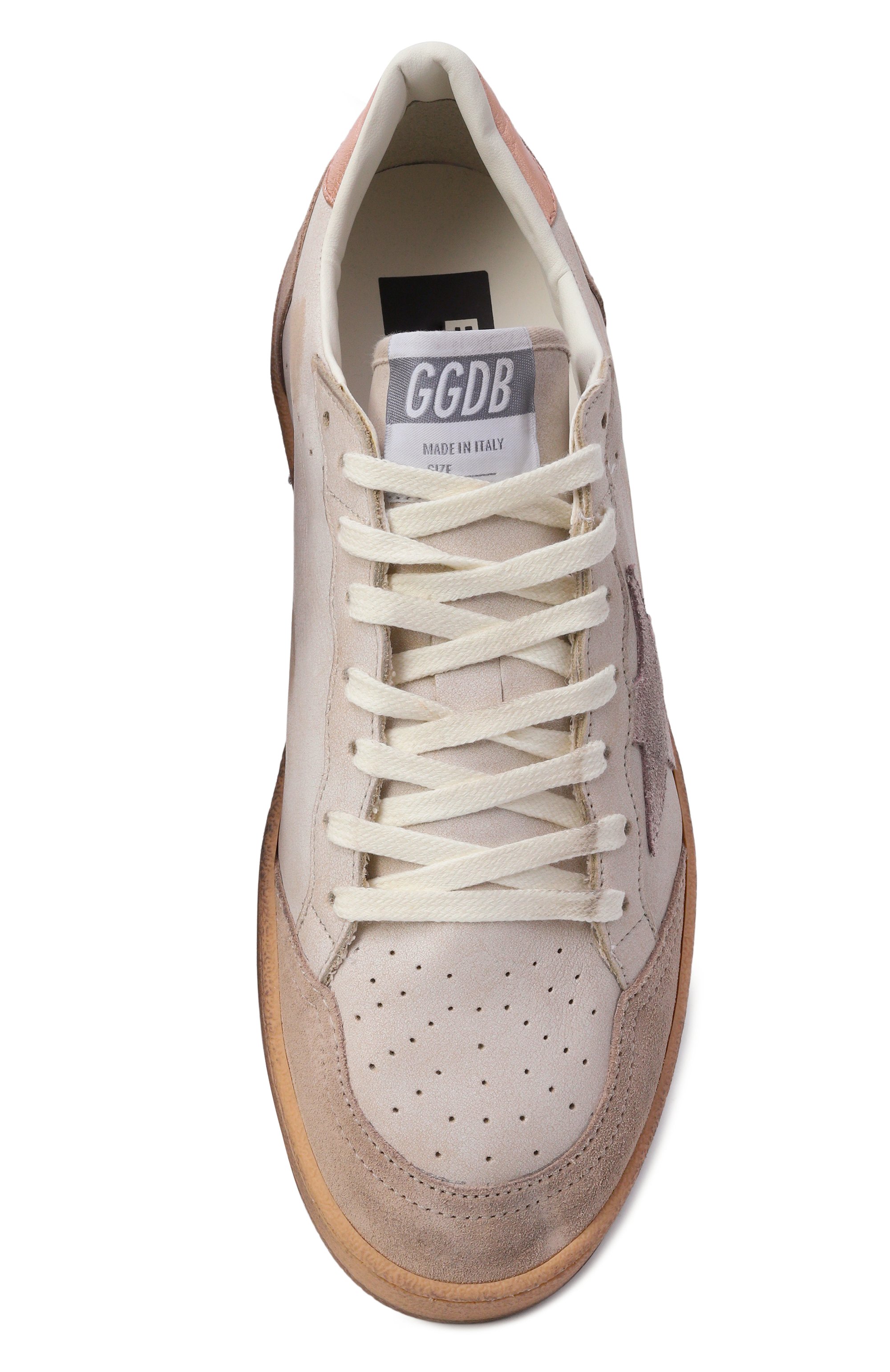 Кожаные кеды ball star GOLDEN GOOSE DELUXE BRAND, арт. GWF00117.F007275, фото 6