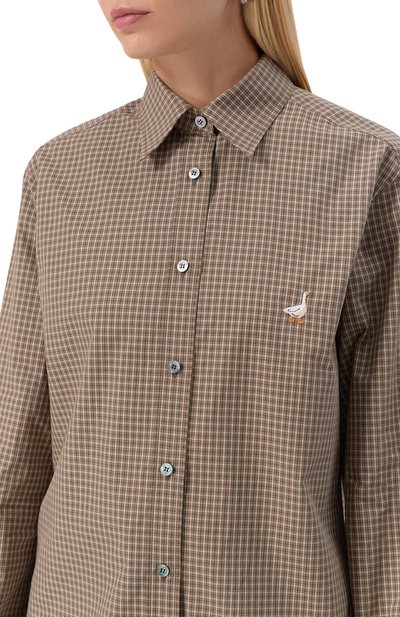 Хлопковая рубашка MOSCHINO, арт. A0227/5548, фото 5