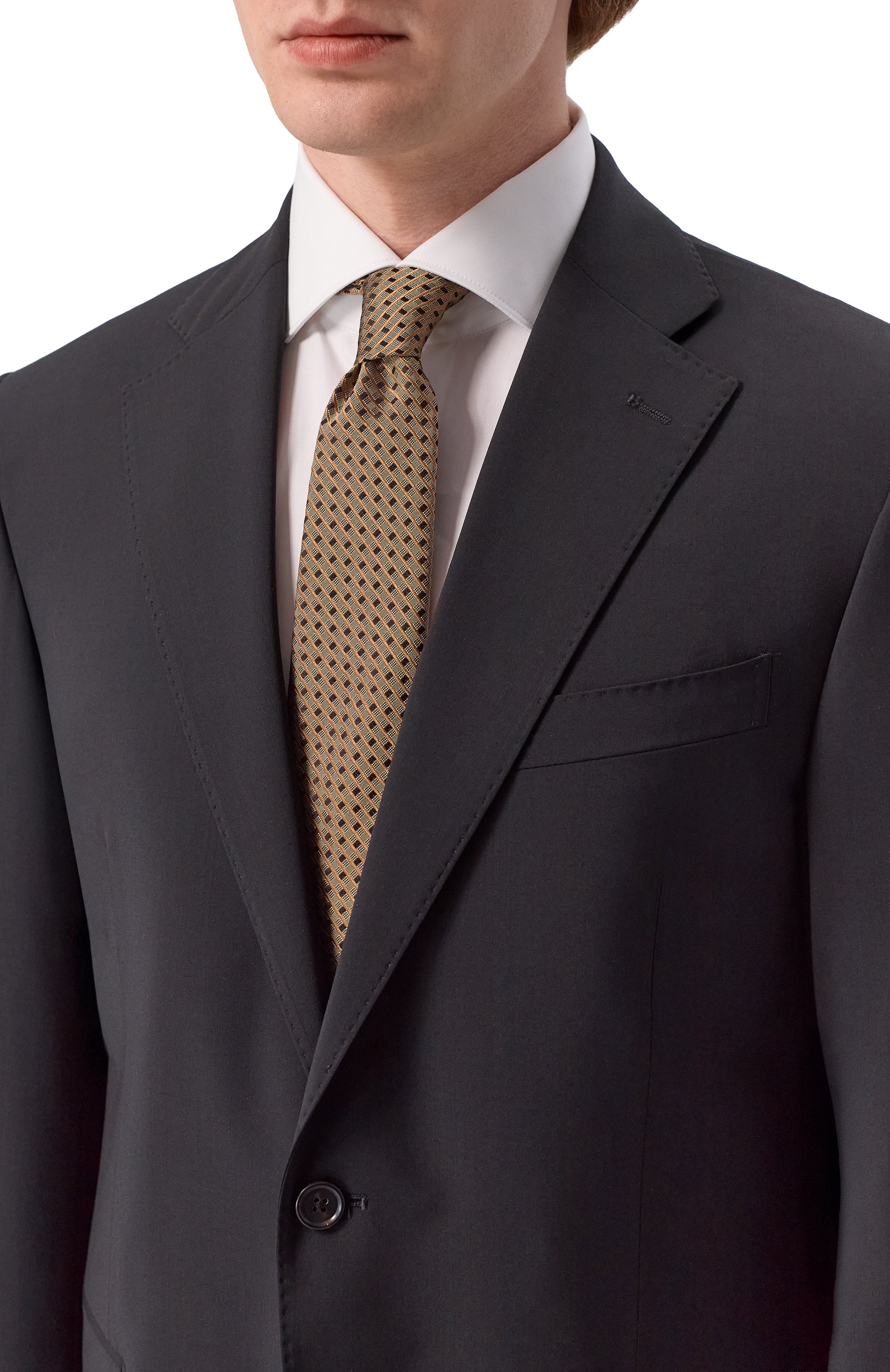 Шелковый галстук CANALI, арт. 18/HJ04496, фото 2