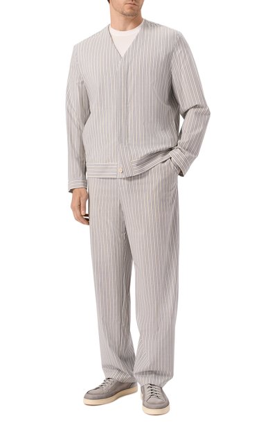 Шерстяные брюки EMPORIO ARMANI, арт. EM006936/TE22612, фото 2