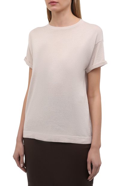 Пуловер из кашемира и шелка BRUNELLO CUCINELLI, арт. M41810000P, фото 3