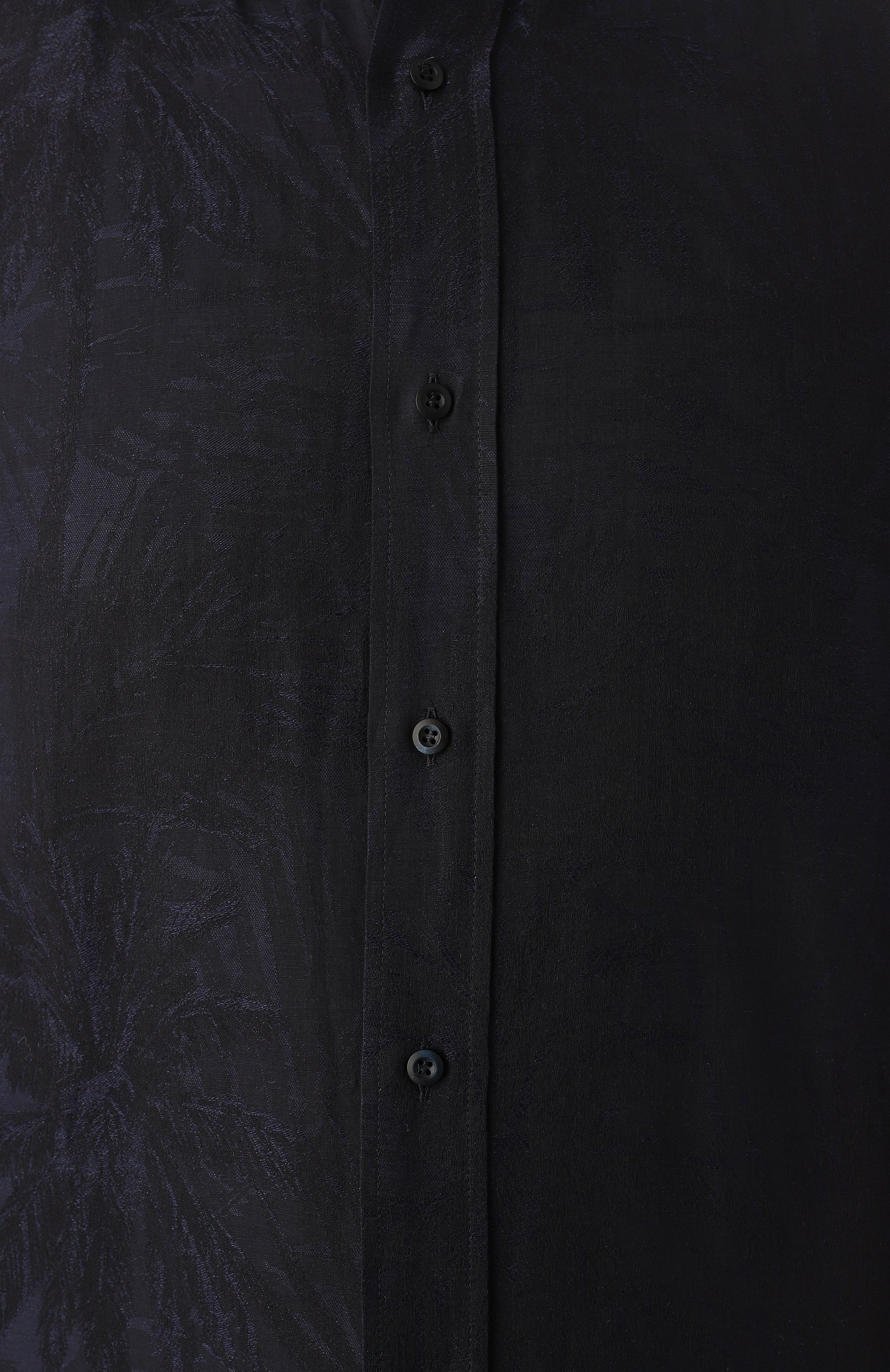 Рубашка из хлопка и льна BRUNELLO CUCINELLI, арт. MM6631718P, фото 5