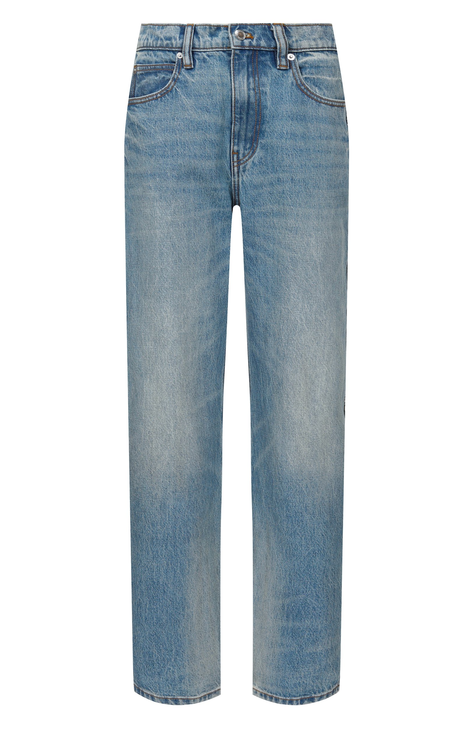 Джинсы ALEXANDER WANG голубого цвета по цене 92250 руб., арт. 4DC4264912, фото 1 Джинсы ALEXANDER WANG, арт. 4DC4264912, фото 1