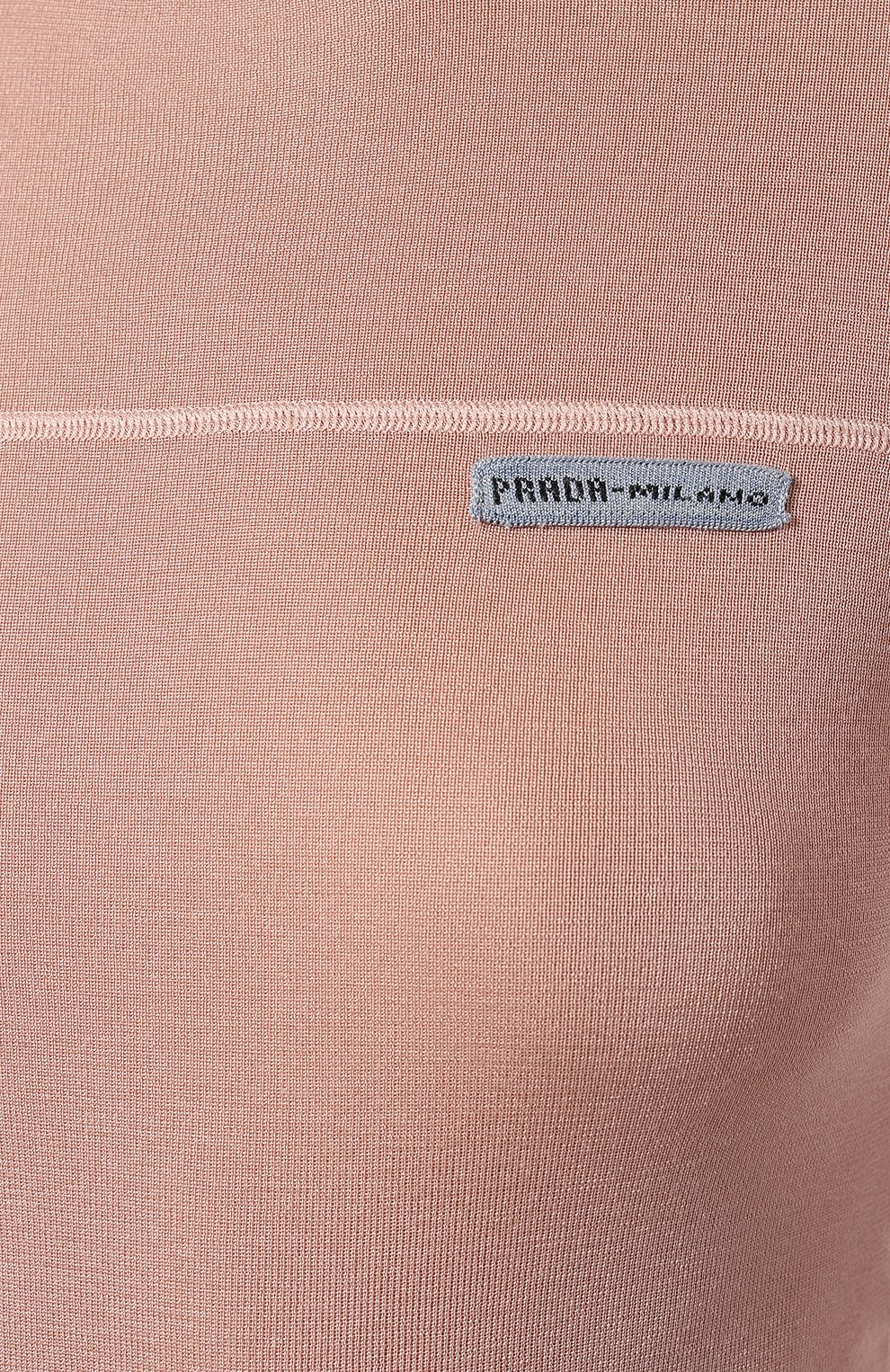 Шелковый пуловер PRADA, арт. P24G1O-1YIL-F0D25-211, фото 5