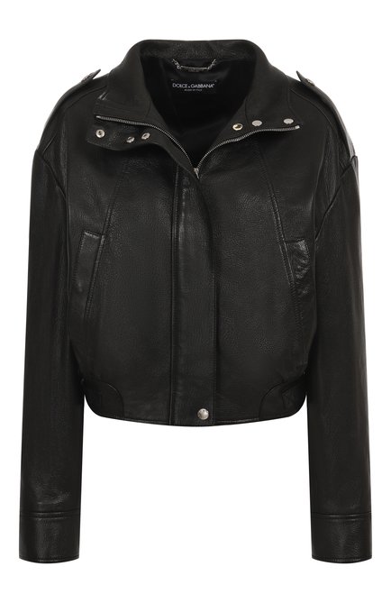 Женская кожаная куртка DOLCE & GABBANA, арт. F9S29L/HULVJ