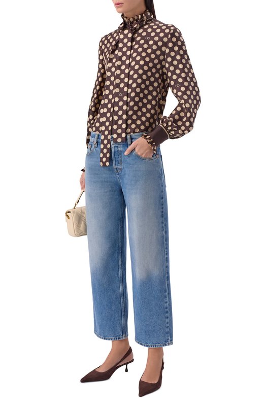 Замшевые туфли Amel 50 Jimmy Choo AMEL50JRS Коричневый  AMEL50JRS Фото 3