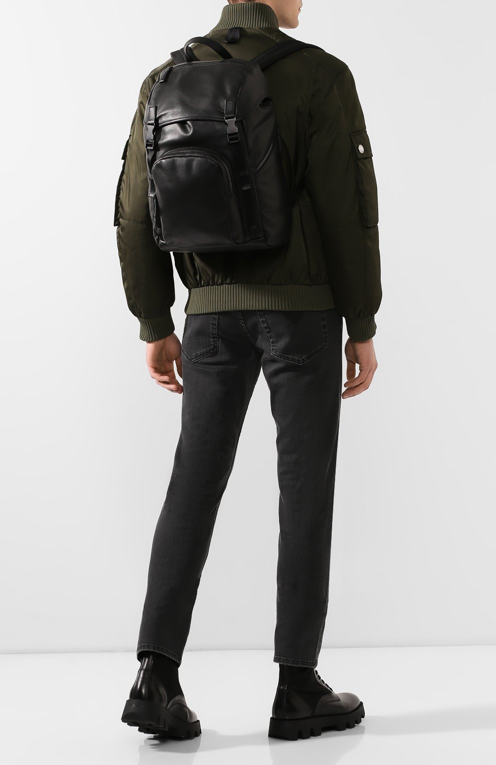 Кожаный рюкзак PRADA, арт. 2VZ135-2BYA-F0002-HLY, фото 2