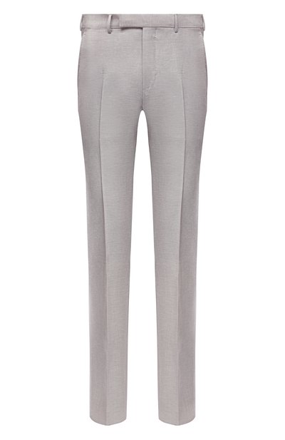 Брюки из шерсти и льна ZEGNA, арт. 318F06/75TB12, фото 1