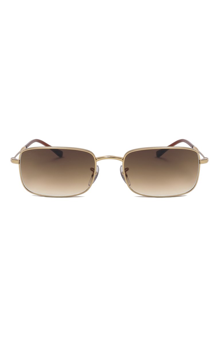 Женские солнцезащитные очки RAY-BAN коричневого цвета, арт. 3746-001/51 | Фото 4 (Региональные ограничения белый список (Axapta Mercury): Не проставлено; Нос: Не проставлено; Тип очков: С/з; Материал: Металл; Кросс-КТ: С/з-унисекс; Очки форма: Прямоугольные; Оптика Гендер: оптика-унисекс)