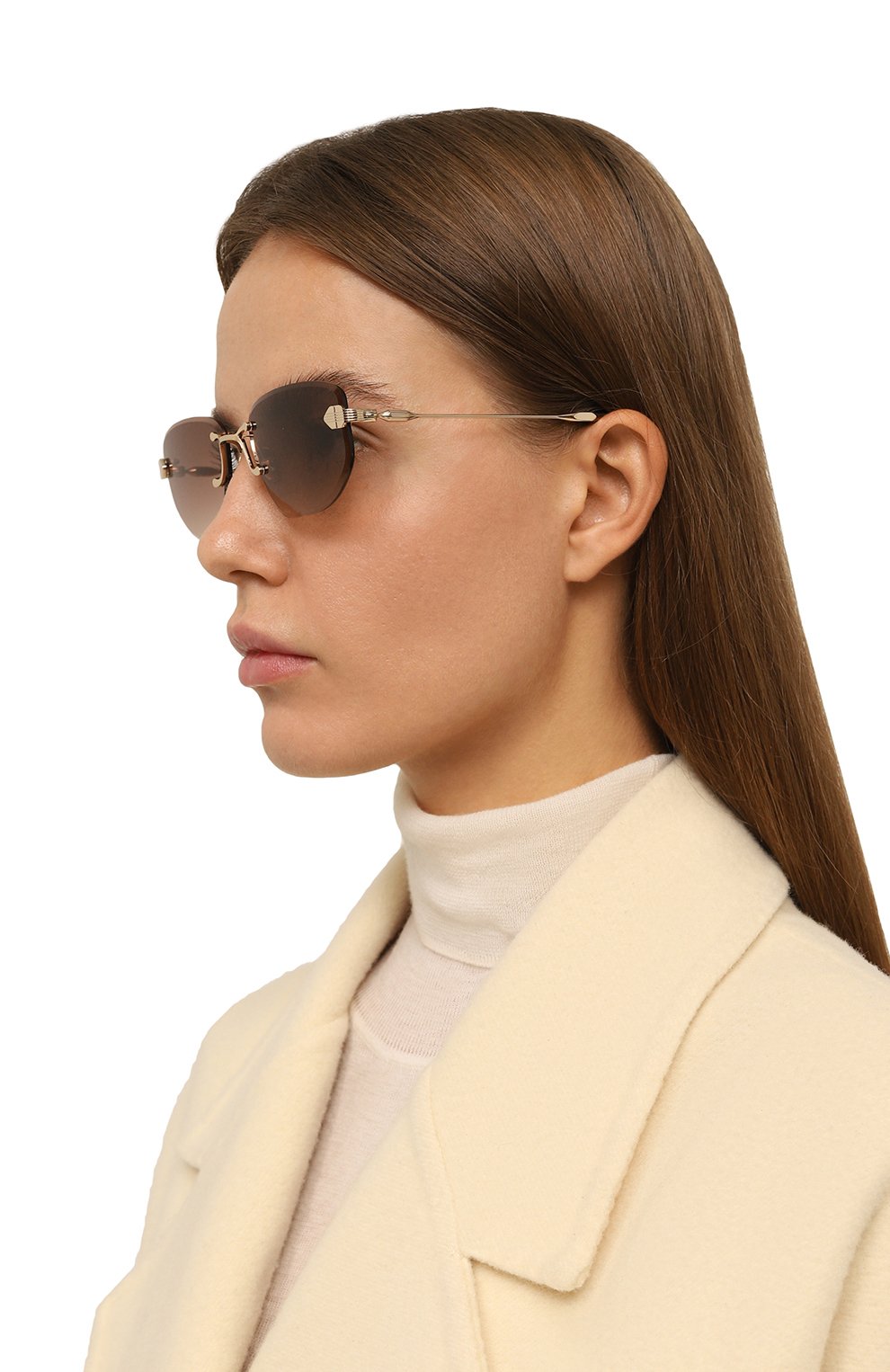 Солнцезащитные очки LUNETTERIE GENERALE, арт. RENDEZ-V0US AU PARADIS MEDIUM T0RT0ISE GBR, фото 2