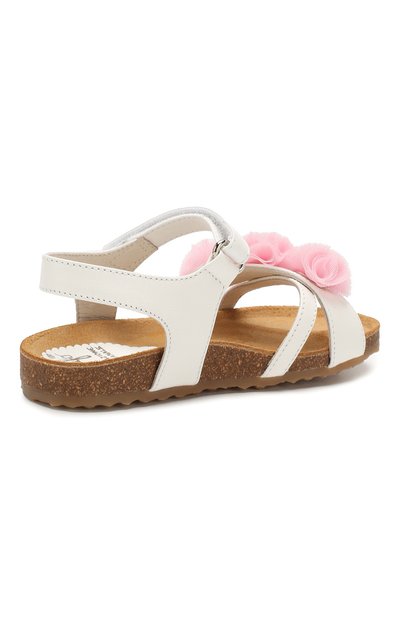 Кожаные босоножки IL GUFO розового цвета по цене 19950 руб., арт. G539/VITELL0 NAPPAC0/27-30, фото 3 Кожаные босоножки IL GUFO, арт. G539/VITELL0 NAPPAC0/27-30, фото 3