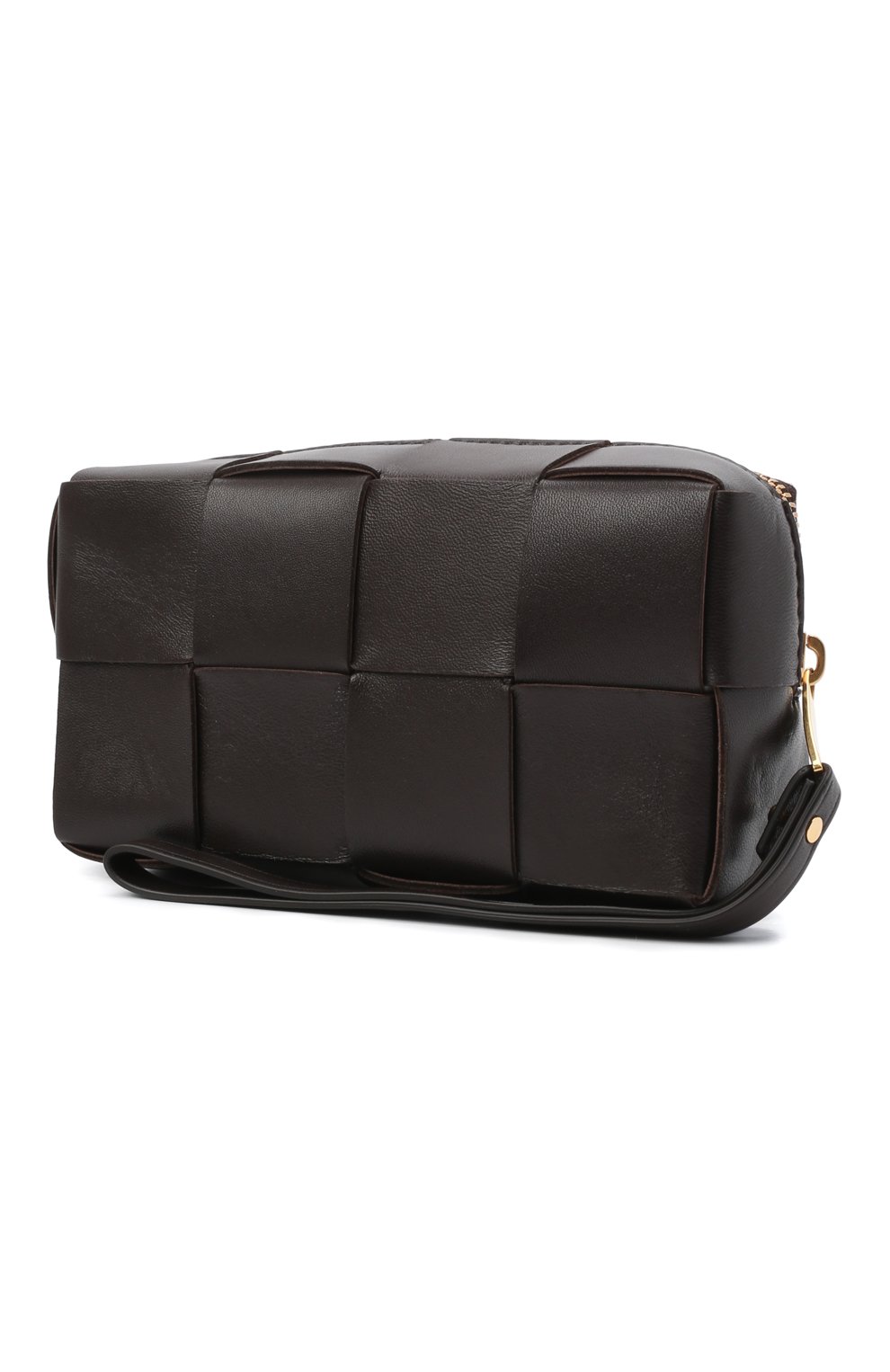 Кожаный чехол для iphone BOTTEGA VENETA темно-коричневого цвета по цене 93900 руб., арт. 680219/VCQC4, фото 3 Кожаный чехол для iphone BOTTEGA VENETA, арт. 680219/VCQC4, фото 3