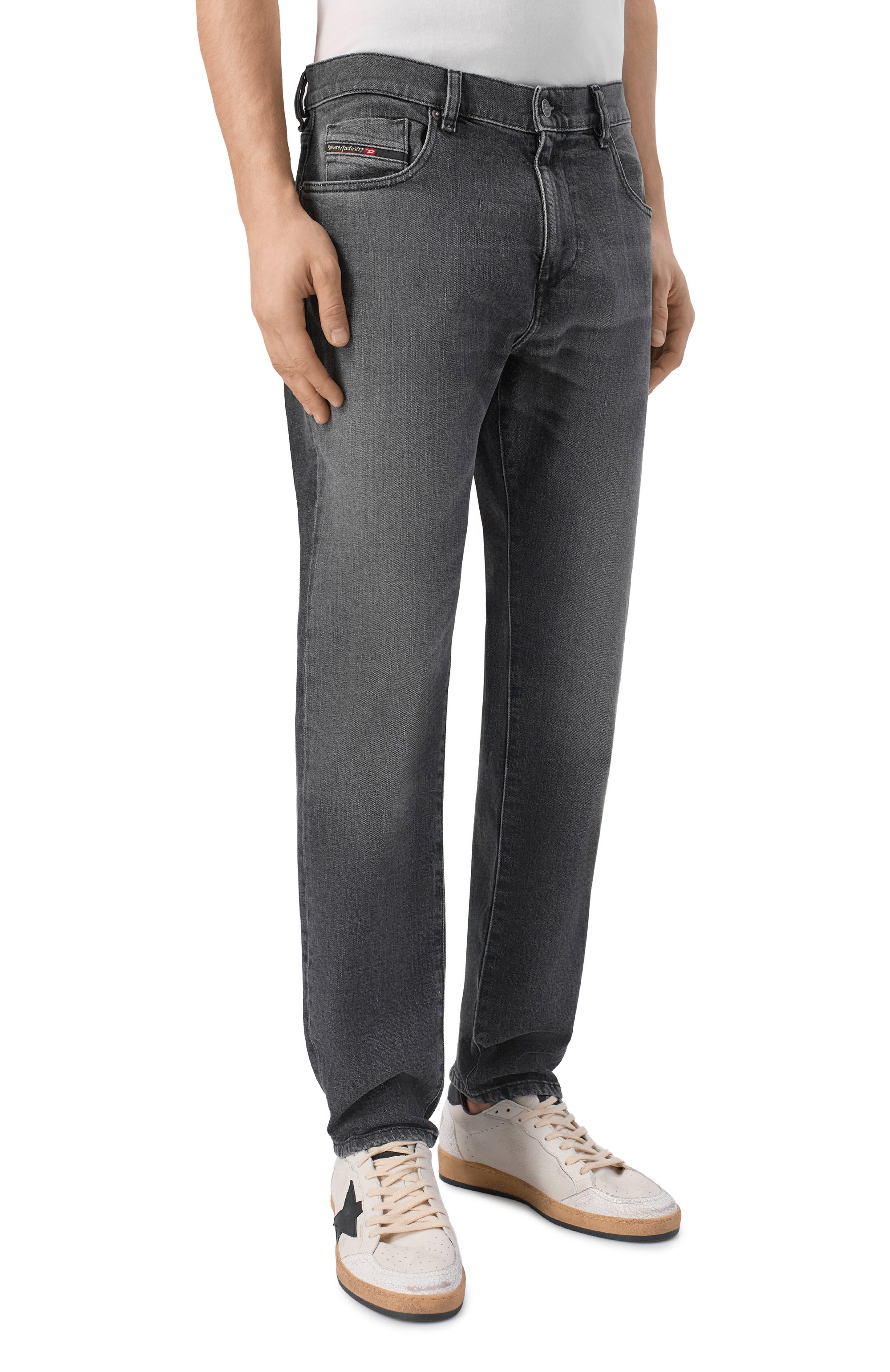 Джинсы 2019 d-strukt DIESEL серого цвета по цене 21650 руб., арт. A03558/09N49, фото 3 Джинсы 2019 d-strukt DIESEL, арт. A03558/09N49, фото 3