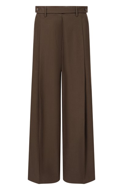 Женские хлопковые брюки MAGDA BUTRYM, арт. AW26PANTS01BR0WNV2