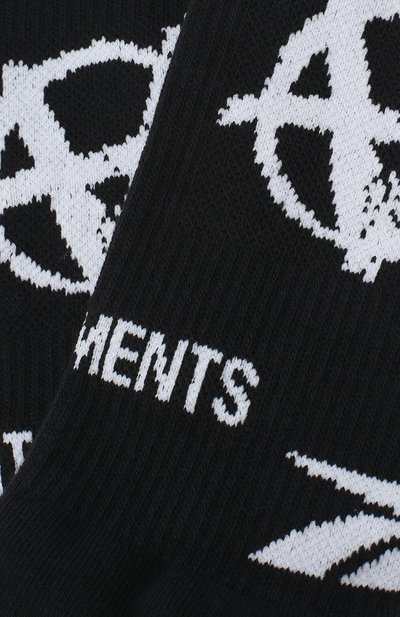 Хлопковые носки VETEMENTS, арт. UAH21H0935 1053/W, фото 2