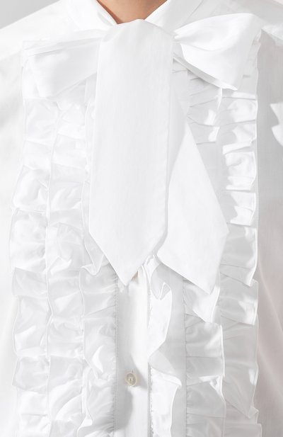 Хлопковая рубашка DOLCE & GABBANA, арт. F5L34T/FU5K9, фото 5