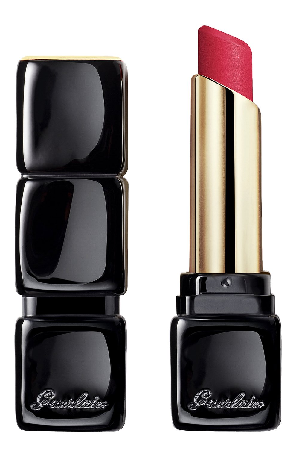 Матовая помада для губ kisskiss, оттенок 666 счастливый розовый GUERLAIN, арт. G043363, фото 1