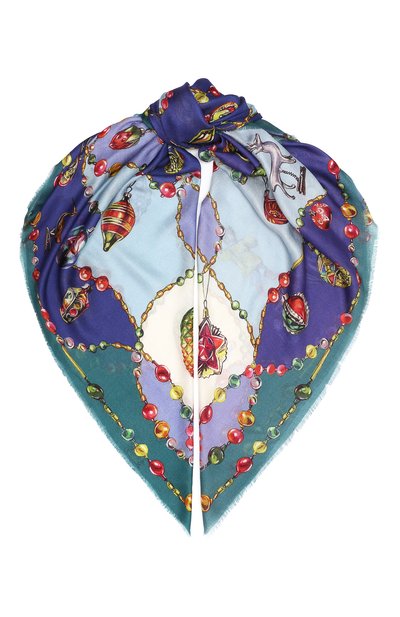 Платок новогодний GOURJI, арт. T23XMST10RBL, фото 1
