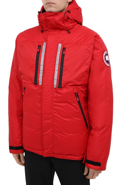 Пуховик skreslet CANADA GOOSE красного цвета по цене 134500 руб., арт. 2067M, фото 3 Пуховик skreslet CANADA GOOSE, арт. 2067M, фото 3