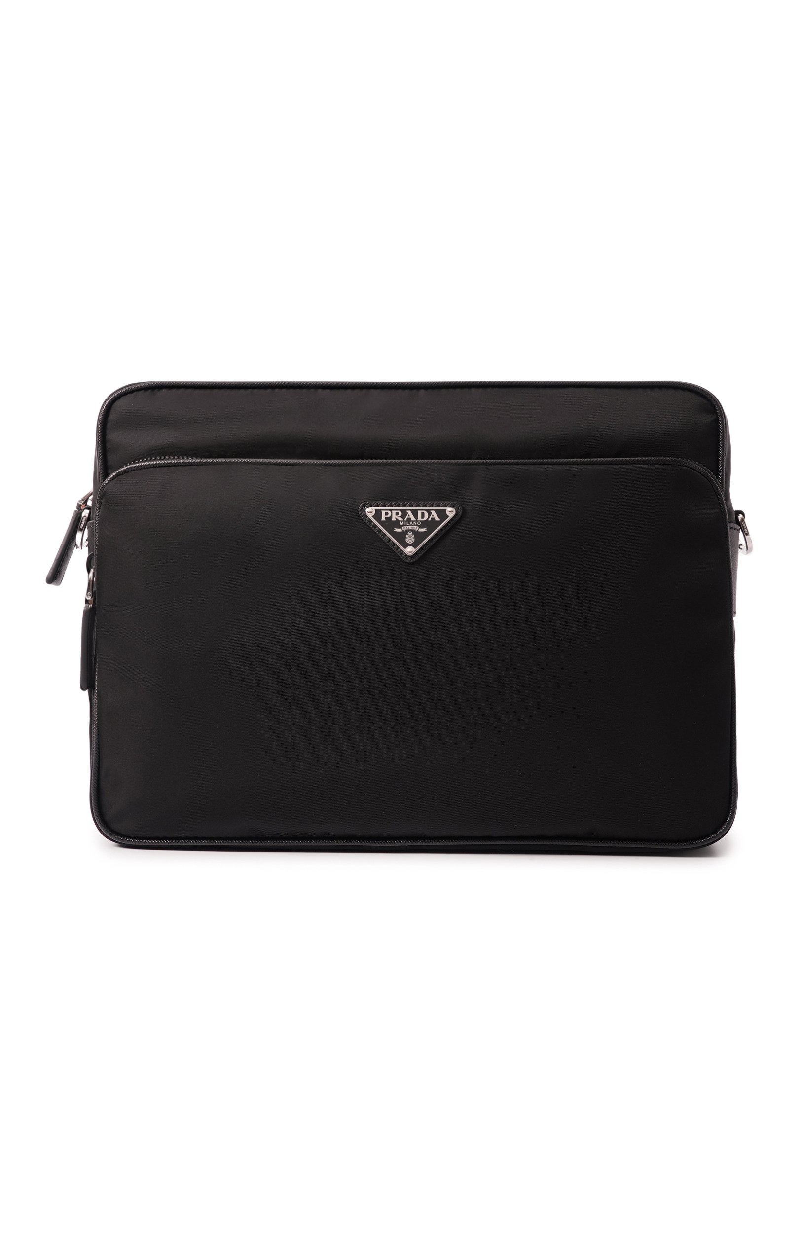 Сумка PRADA черного цвета по цене 295500 руб., арт. 2VH203V/0002DMH, фото 1 Сумка PRADA, арт. 2VH203V/0002DMH, фото 1