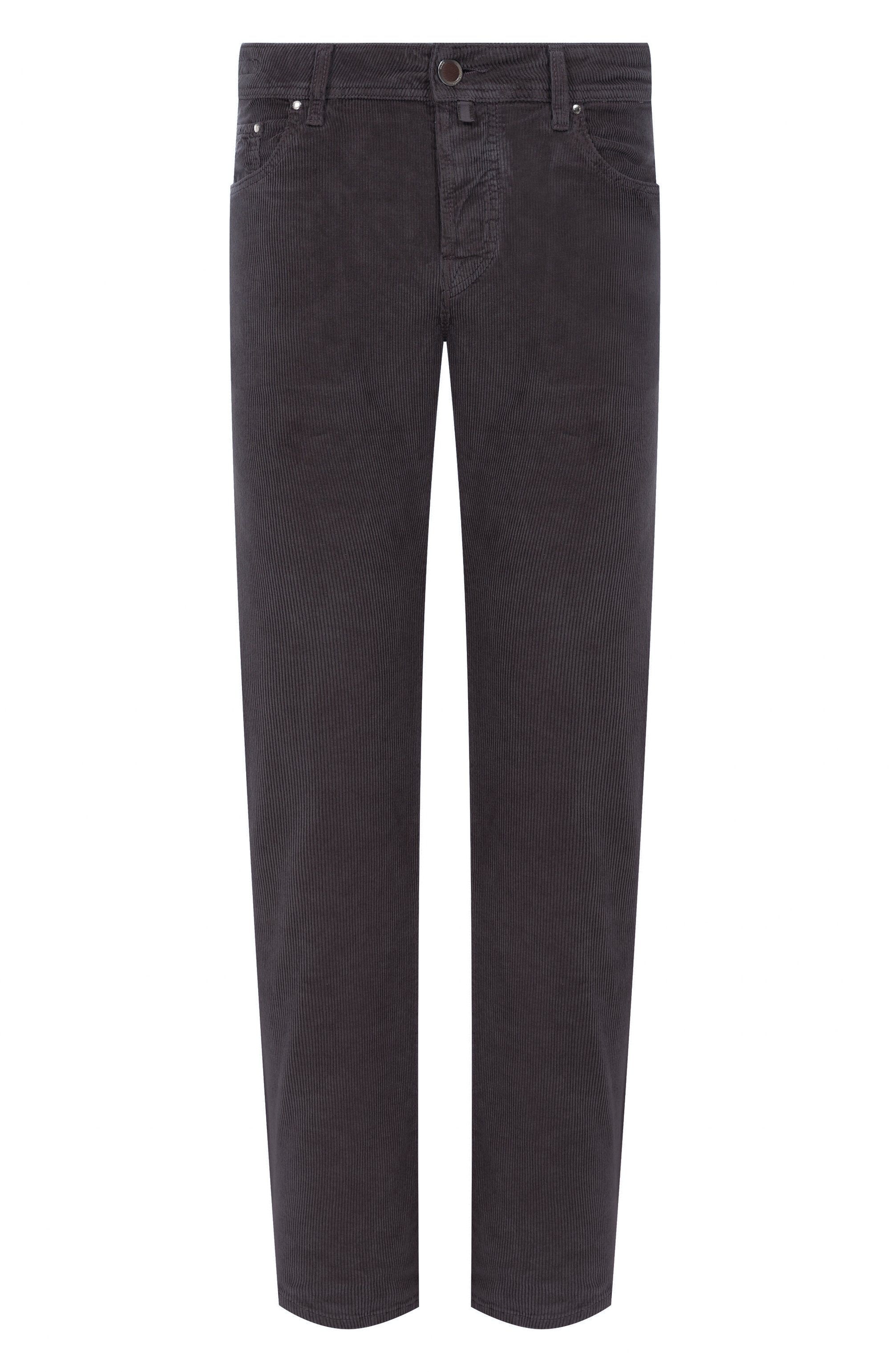 Вельветовые брюки JACOB COHEN темно-серого цвета по цене 54450 руб., арт. 25I P/JUM_QE005 036 S3653 TR, фото 1 Вельветовые брюки JACOB COHEN, арт. 25I P/JUM_QE005 036 S3653 TR, фото 1