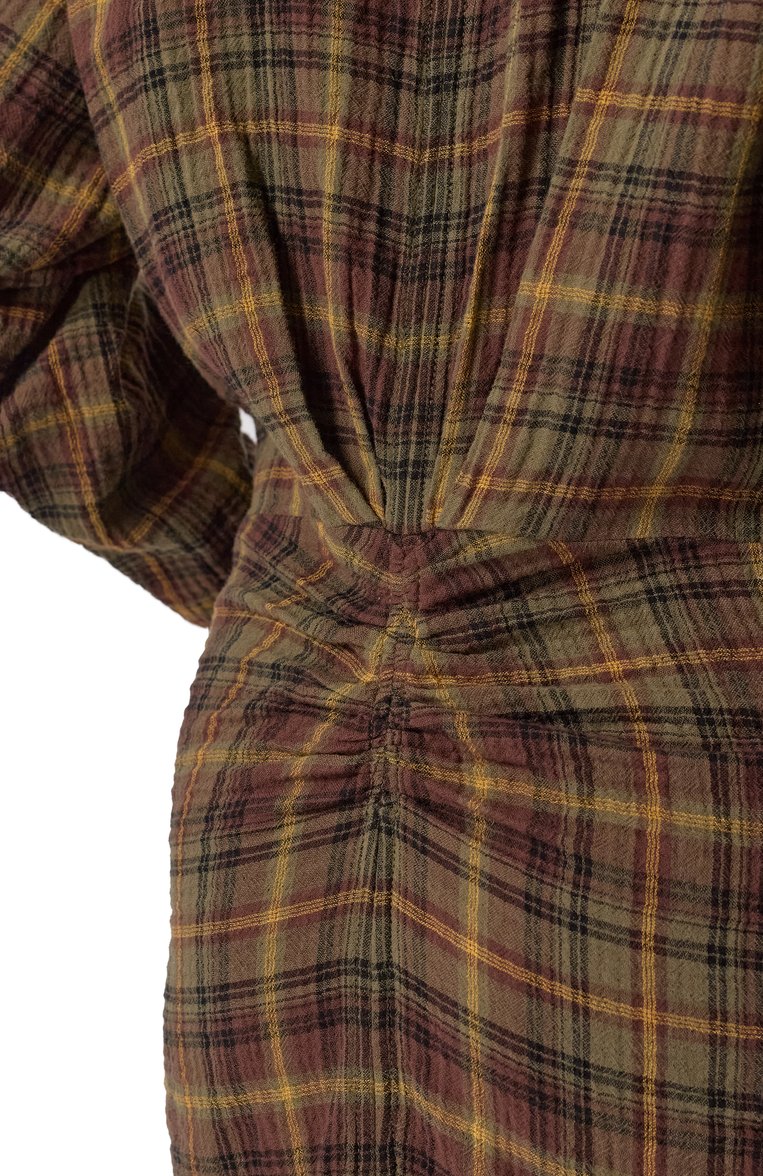Хлопковое платье ISABEL MARANT ETOILE, арт. 25PR00336FB/C1I03E, фото 5