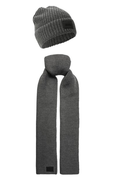 Мужская комплект из шапки и шарфа HUGO, арт. 50551423