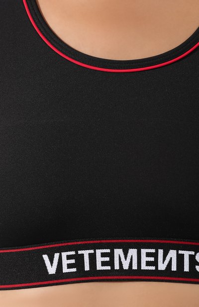 Топ VETEMENTS, арт. SS20TR350 1350/W/BLACK, фото 5