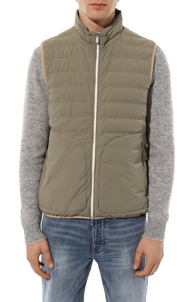 Пуховый жилет BRUNELLO CUCINELLI, арт. MM403B2226, фото 3