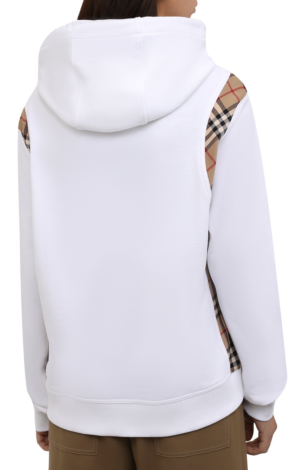 Хлопковое худи BURBERRY, арт. 8032129, фото 4