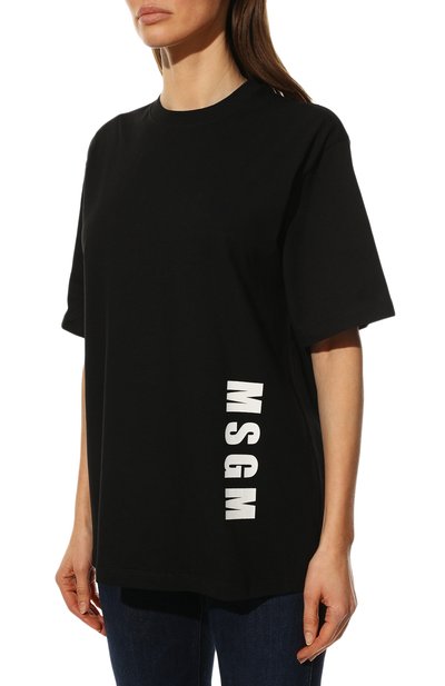 Хлопковая футболка MSGM, арт. 3241MDM186 227298, фото 3