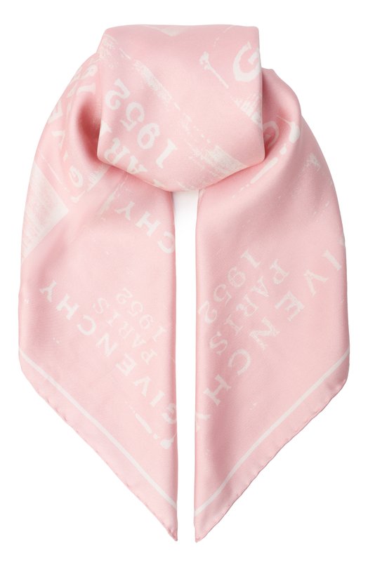 Шелковый платок Givenchy 710009730 Розовый 710009730