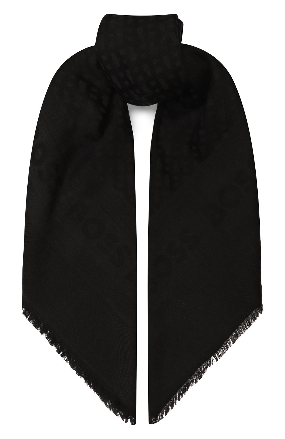 Шаль из шелка и шерсти BOSS, арт. 50510871, фото 1